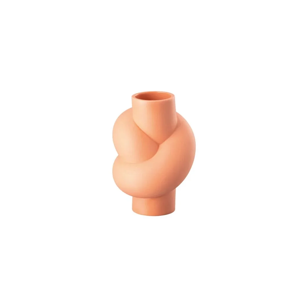 Mini váza Node,10 cm, korálová
