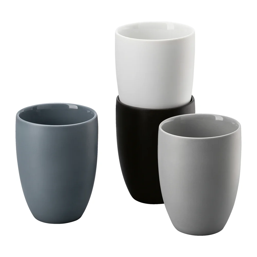 Sada Mug+ dvoustěnné hrnky, 4 ks