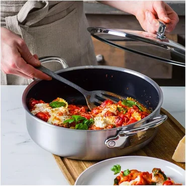 GreenPan Premiere nerezový kastrol s keramickým povrchem s poklicí, 26 cm