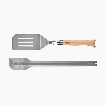 Opinel BBQ set, nůž N°12, obracečka, kleště