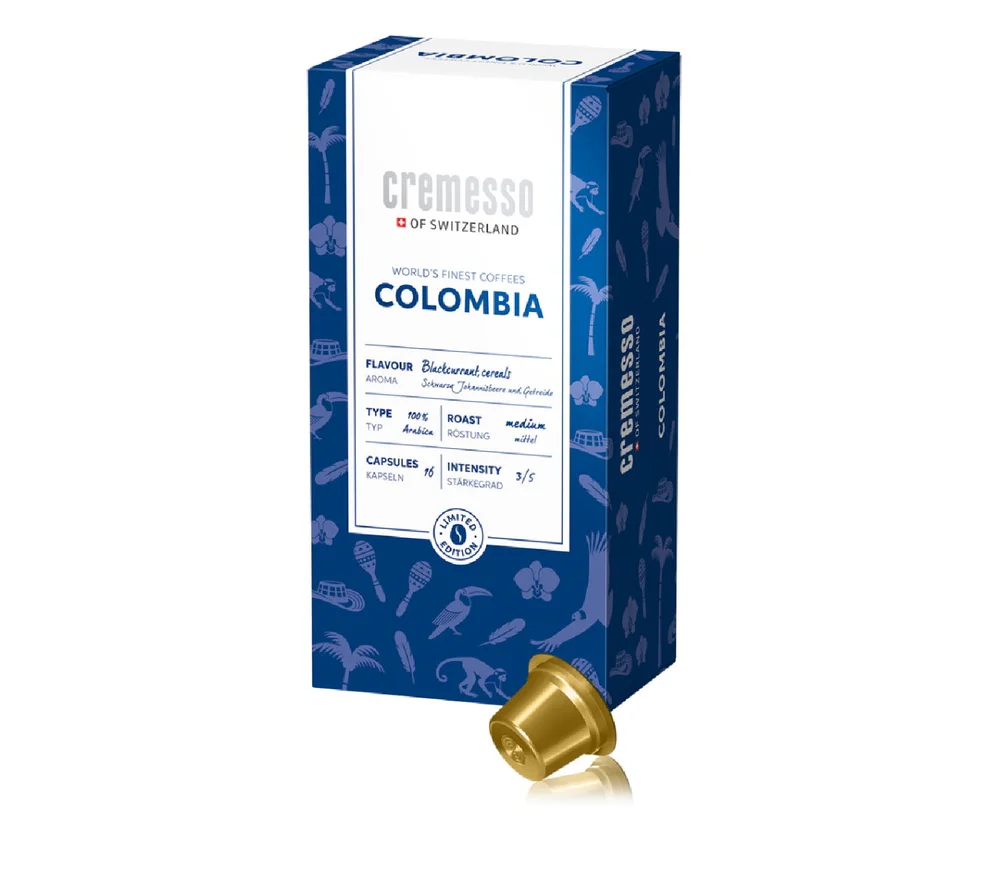 Kávové kapsle Colombia, 16 ks