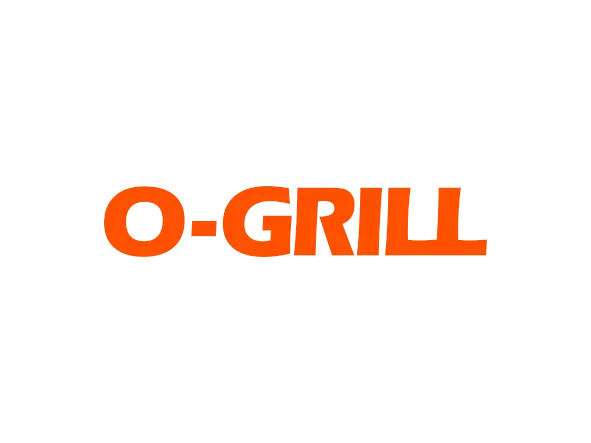 O-GRILL logo značky do textu