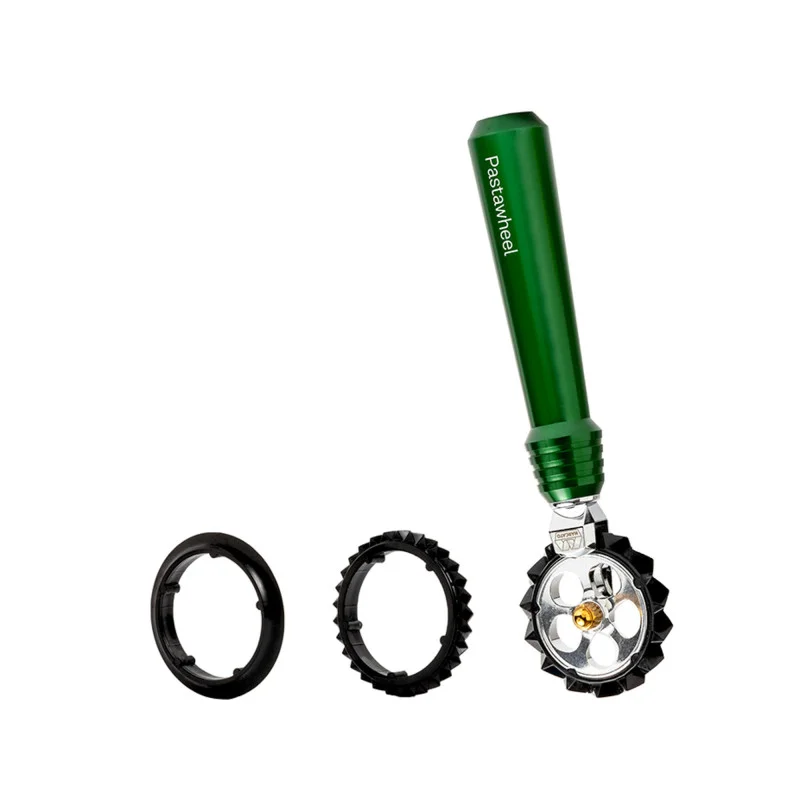 Rádýlko na těsto Pastawheel, 20 cm, zelená