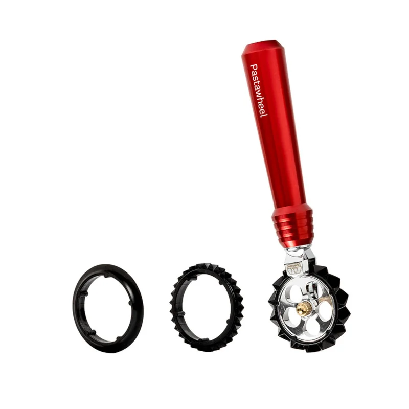 Rádýlko na těsto Pastawheel, 20 cm, červená