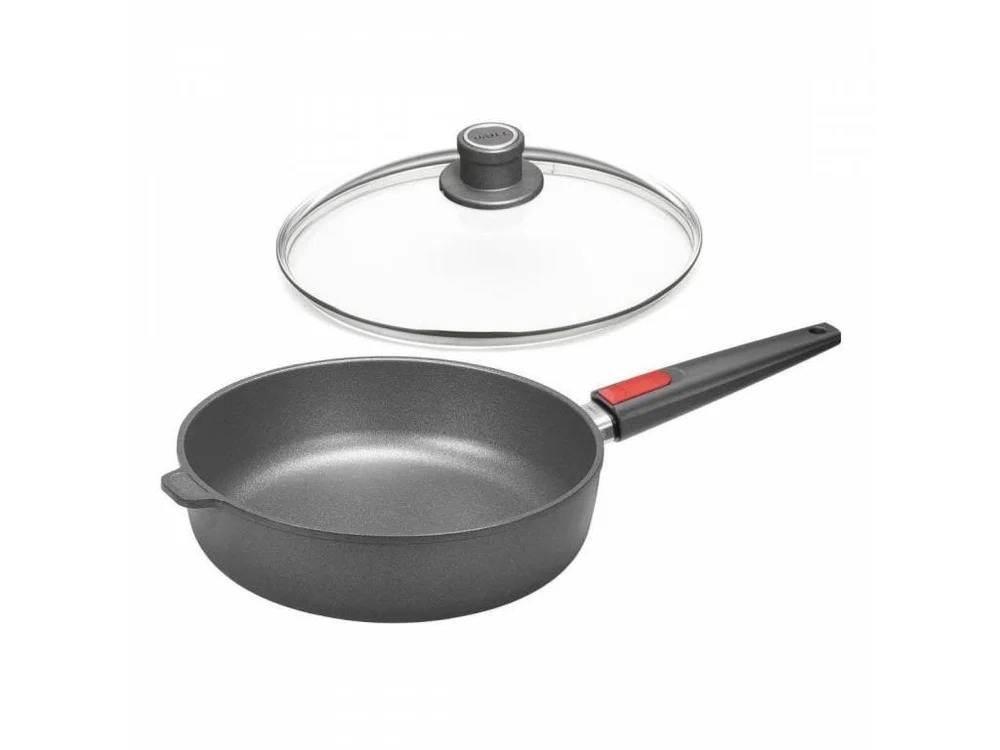 Soté pánev s odnímatelnou rukojetí Nowo Titanium, 28 cm + poklice