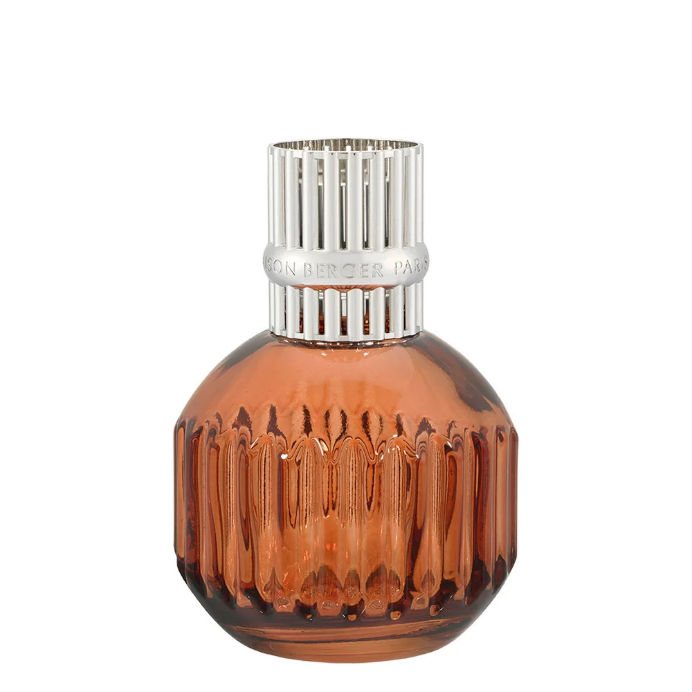 Skleněná katalytická lampa Cannelo, 284 ml, oranžová