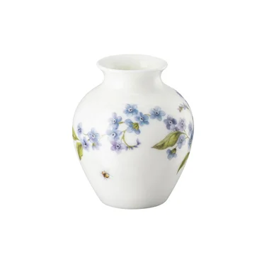 Rosenthal Kónická váza Flower Minis, Pomněnky, 9 cm