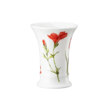 Rosenthal Váza ve tvaru poháru Flower Minis, Červené karafiáty, 9,4 cm