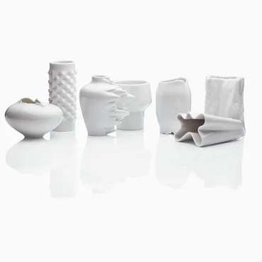 Rosenthal Miniváza Fast, 10 cm, bílá