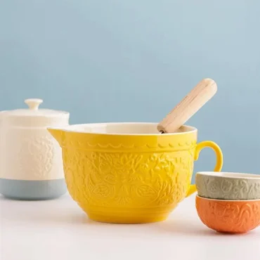 Mason Cash Mísa s uchem Home To Roost, Ø 20 cm / 2,3 l, žlutá