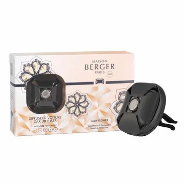 Maison Berger Paris Vůně do auta Eternity Lady Flower – černé pouzdro