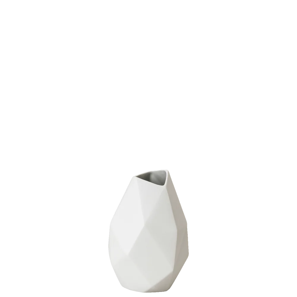 Středně velká váza Surface, kolekce Midivases, 14 cm, bílá