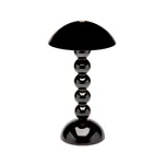 Addison Ross Bezdrátová dobíjecí LED lampa Bobbine, 30 cm, černá