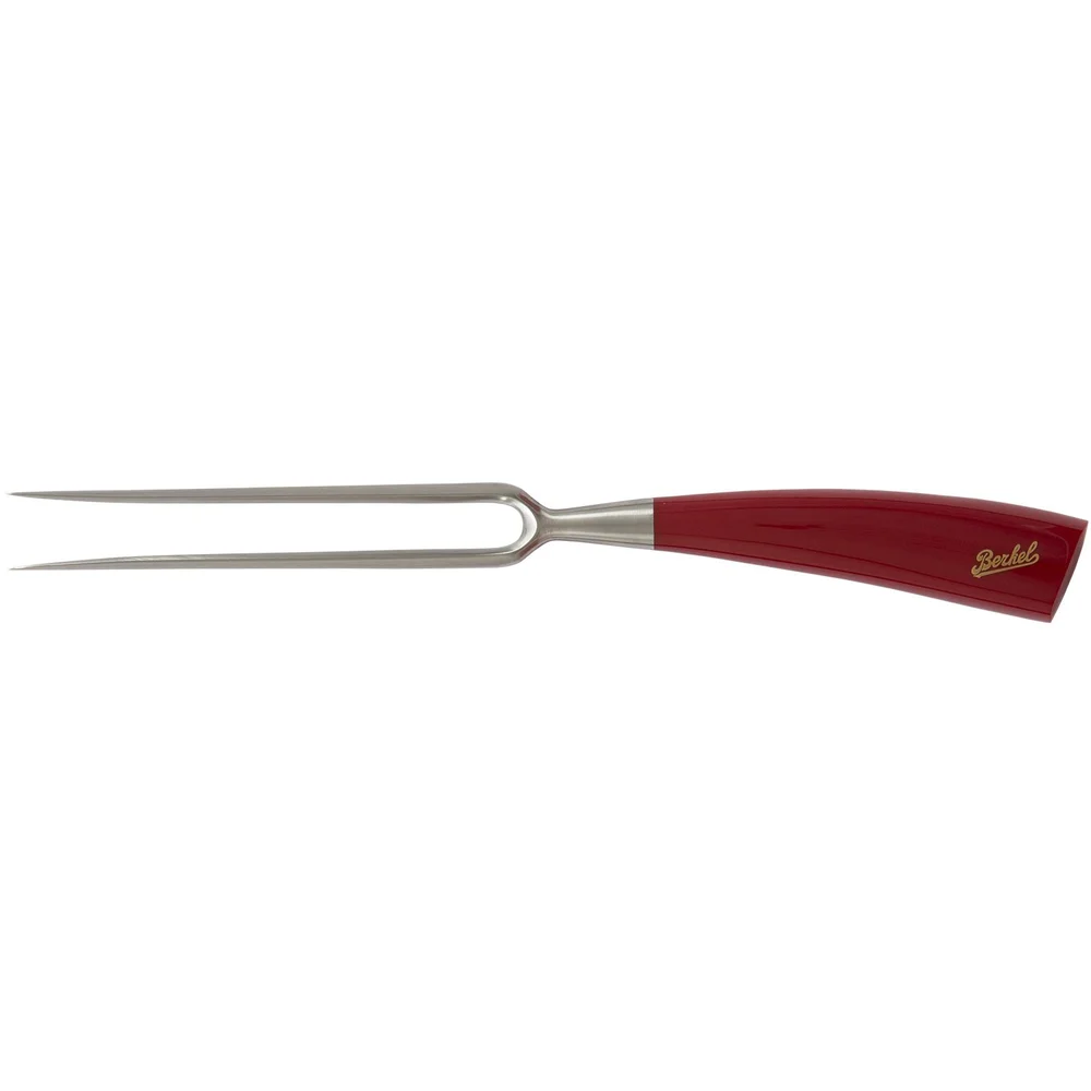 Servírovací vidlička Elegance, 18 cm, červená