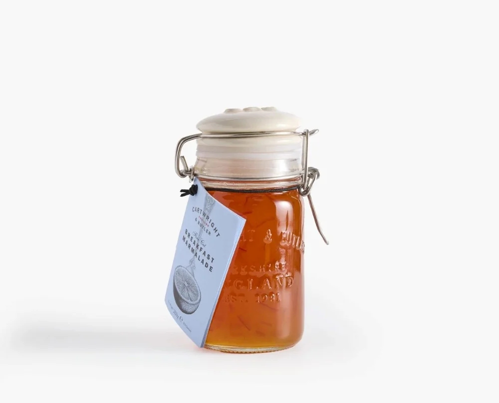 Jemná anglická snídaňová marmeláda ze Sevillských pomerančů, 280 g