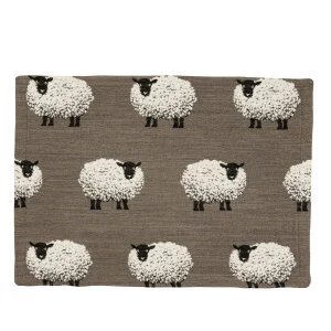 Prostírka Fluffy Gang, 35 x 50 cm, taupe