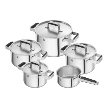 Zwilling Sada třívrstvého nerezového nádobí Pure, 5 ks