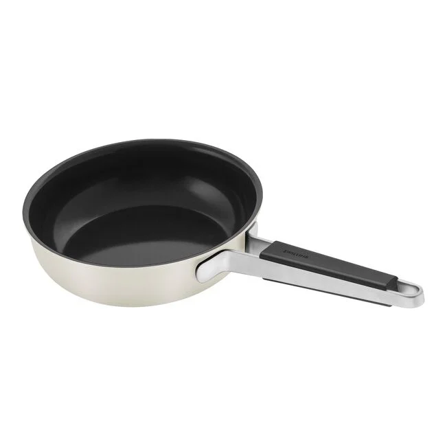 Nepřilnavá pánev Pure s keramickým povrchem, Ø 20 cm, krémová