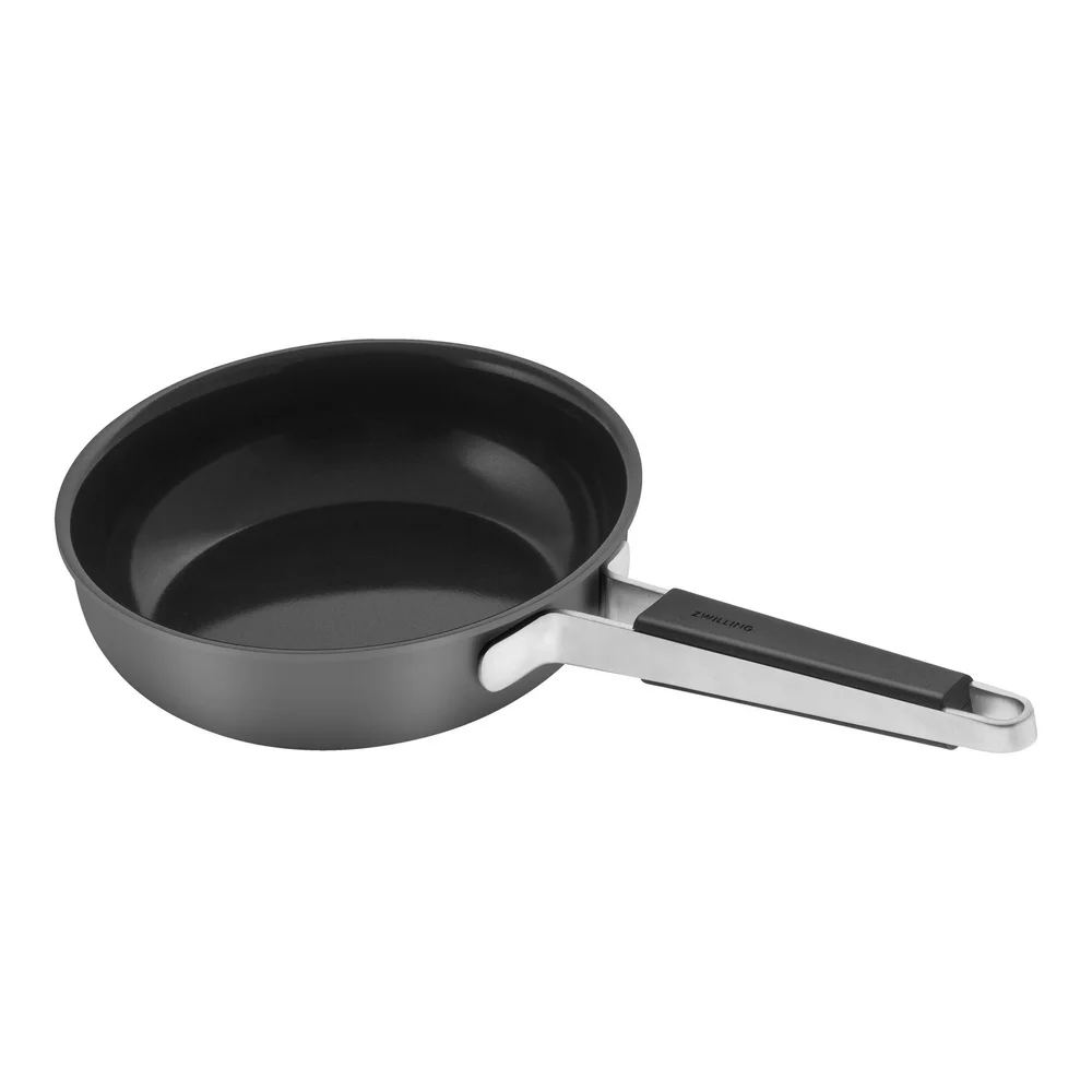 Nepřilnavá pánev Pure s keramickým povrchem, Ø 20 cm, šedá