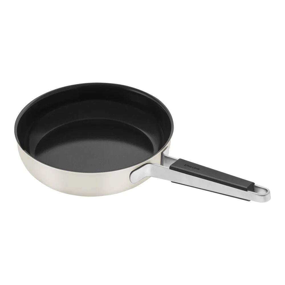 Nepřilnavá pánev Pure s keramickým povrchem, Ø 24 cm, nerezová