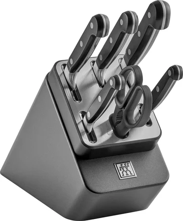 Zwilling Samoostřící blok s noži a nůžkami Professional “S“, 7 ks, antracitová