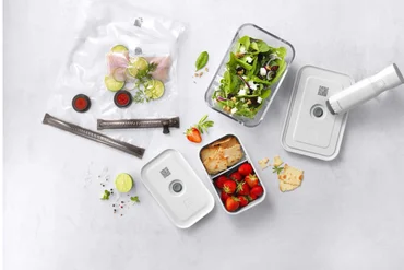 Zwilling Sada na vakuování Fresh & Save, sklo/plast, 7 ks