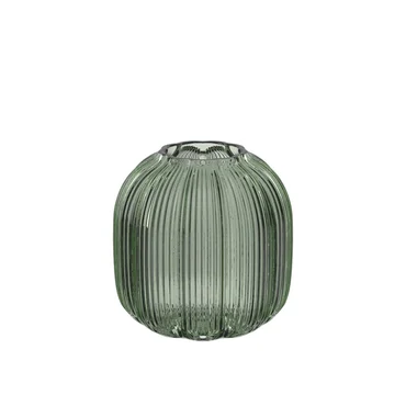 Villeroy & Boch Skleněná váza Fleur, 11 cm, zelená