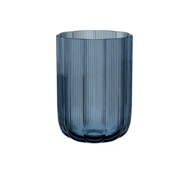 Villeroy & Boch Skleněná váza Fleur, 22,5 cm, modrá