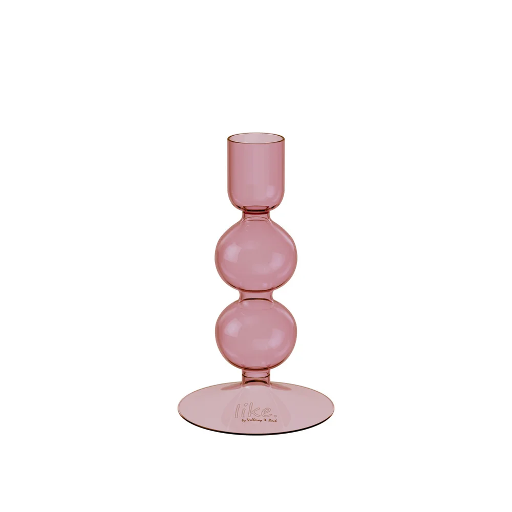 Skleněný svícen Like Home Bubble Grape, 13,5 cm
