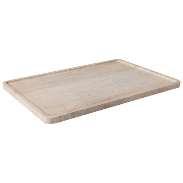 Villeroy & Boch Servírovací podnos z přírodního kamene Manufacture Travertine, 40,5 x 28 cm