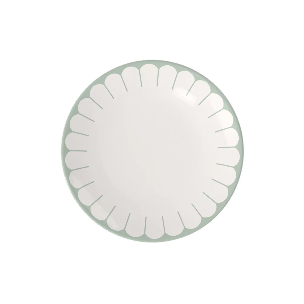 Jídelní talíř Fleur Vert, Ø 26,5 cm