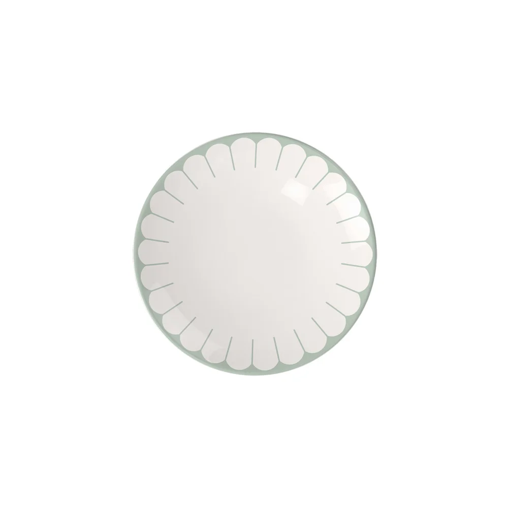 Dezertní talíř Fleur Vert, Ø 21 cm