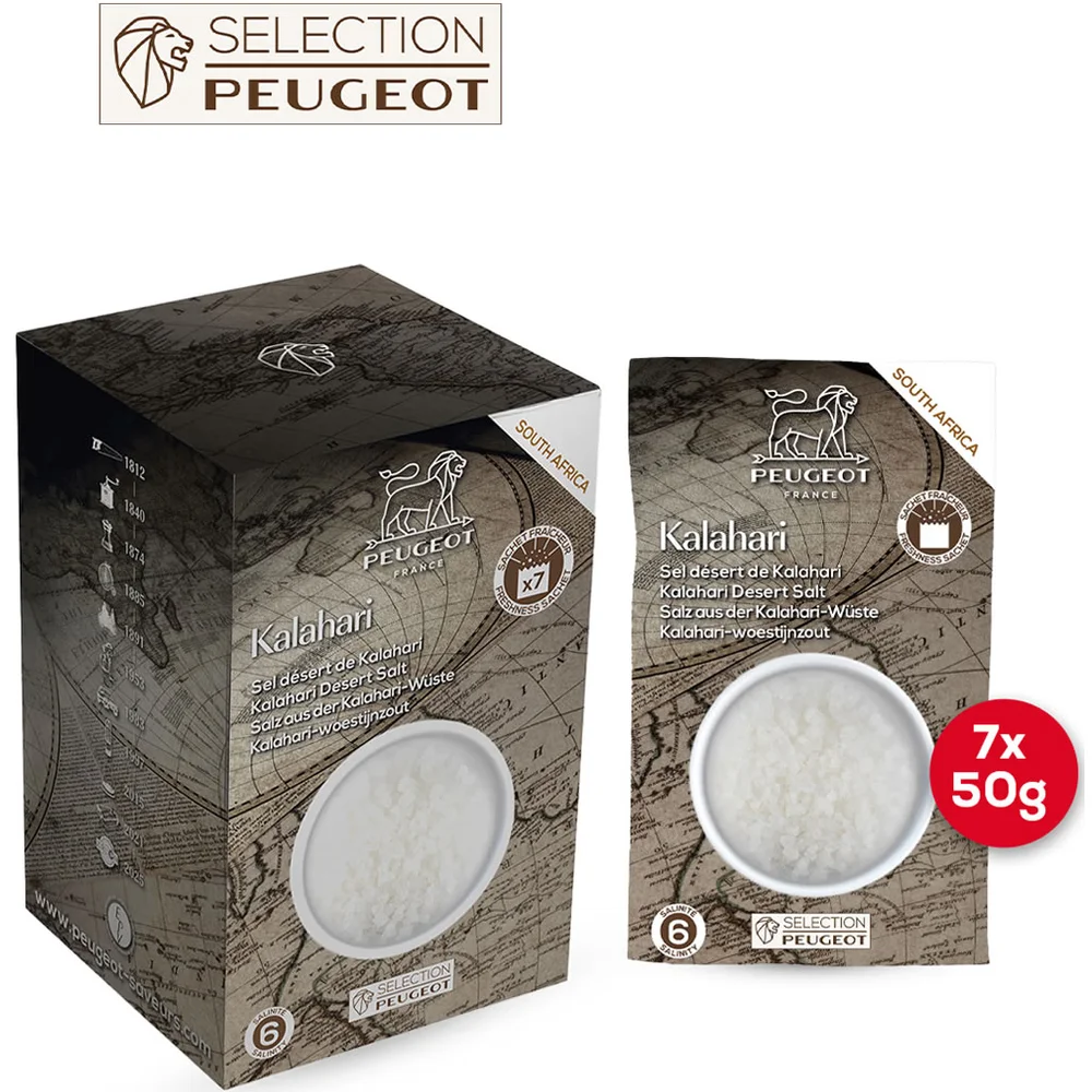 Sůl z pouště Kalahari, 7 x 50 g