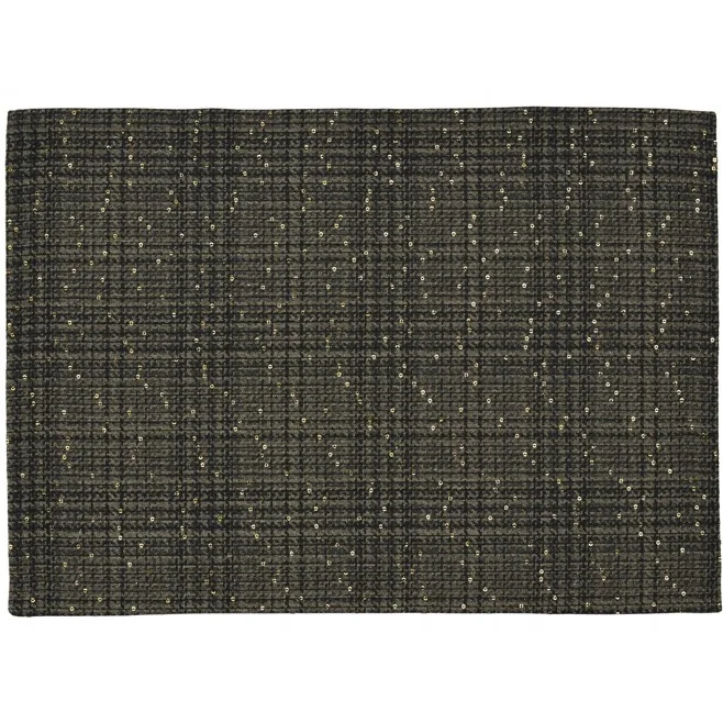 Třpytivé prostírání Lustrini, 35 × 50 cm, coffee