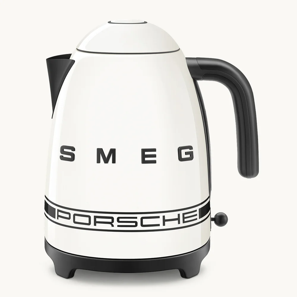 Rychlovarná konvice Porsche x SMEG, 50's Retro Style, 1,7l, bílá