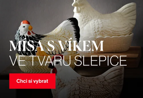Mason Cash mísa s víkem ve tvaru slepice