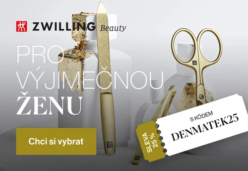 Zwilling Beauty se slwevou 25 % s kódem DENMATEK25
