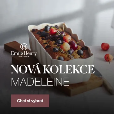 Novinka Emile Henry Madeleine