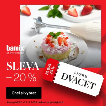 Bamix s kódem DVACET