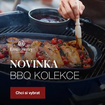 Pozvedněte své venkovní vaření s grilovací kolekcí Emile Henry BBQ. 