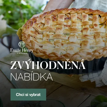 Pečte s francouzským šarmem – Emile Henry za zvýhodněné ceny Keramické formy, které spojují funkčnost a krásu ve vaší kuchyni.