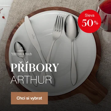 Jídelní příbory Arthur - 50 %