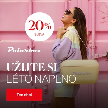 Stylový Polarbox se slevou 20 %. Ideální společník pro vaše letní dobrodružství.