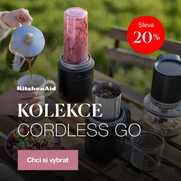 Bezdrátové spotřebiče Cordless Go se slevou -20 %.