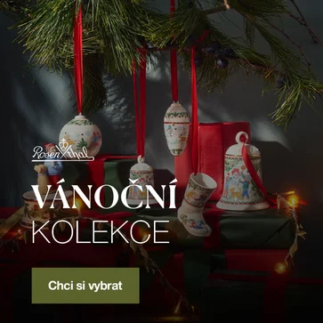 Rosenthal přináší letošní kolekci novinek opět v dekoru od Renáty Fučíkové. Tradiční styl navodí skvělou atmosféru. 