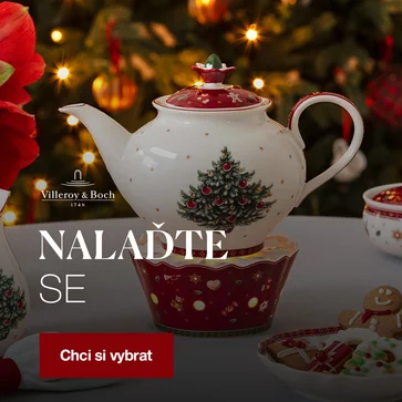Objevte kouzlo vánočního porcelánu Villeroy & Boch, který promění každý stůl ve sváteční zážitek. Dokonalá harmonie tradice, elegance a vánoční radosti.