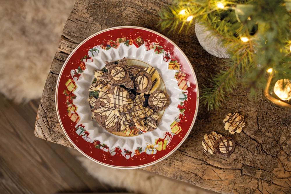 Speciální vánoční talíř na cukroví z kolekce Toy´s Fantasy Villeroy & Boch.
