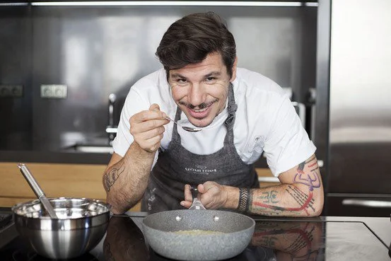 Na pánvi 1: Risotto s chřestem a sýrem toma