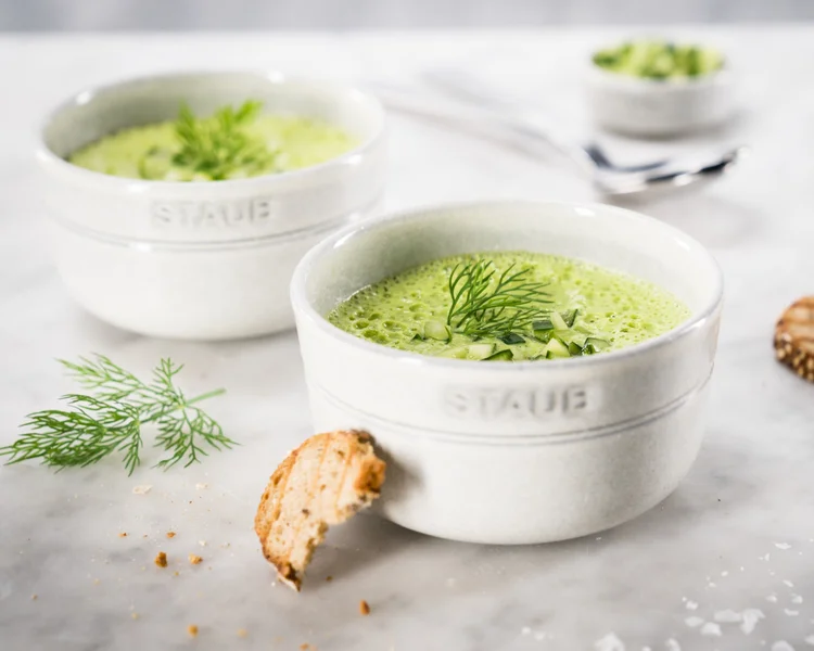 Pečené cuketové hranolky s tzatziki