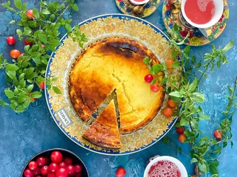 Spálený cheesecake podle Josefa Maršálka